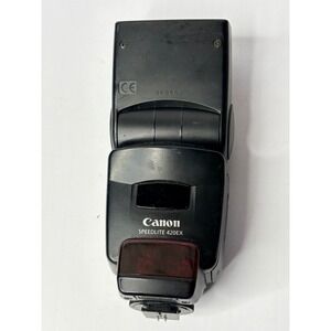 Canon Speedlite 420EX External Flash for EOS Digital SLR Film Cameras Black